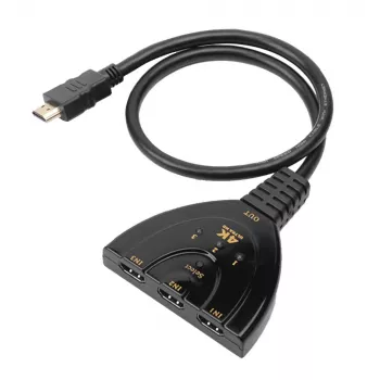 Techly IDATA HDMI-3F30 Διακόπτης βίντεο