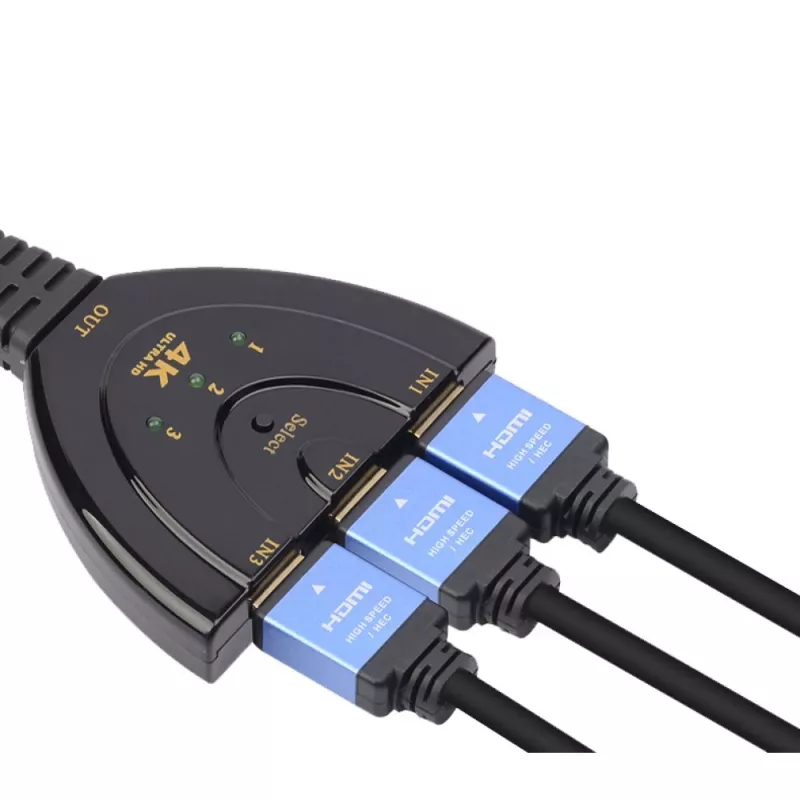 Techly IDATA HDMI-3F30 Διακόπτης βίντεο