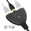 Techly IDATA HDMI-3F30 Διακόπτης βίντεο