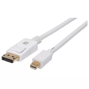 Techly ICOC MDP-020T4K Καλώδιο DisplayPort 2 m Mini DisplayPort λευκό