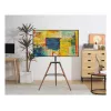 Techly ICA-TR58 Βάση/βάση στήριξης TV 165,1 cm (65 ίντσες) μαύρο, ξύλο