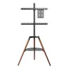 Techly ICA-TR58 Βάση/βάση στήριξης TV 165,1 cm (65 ίντσες) μαύρο, ξύλο