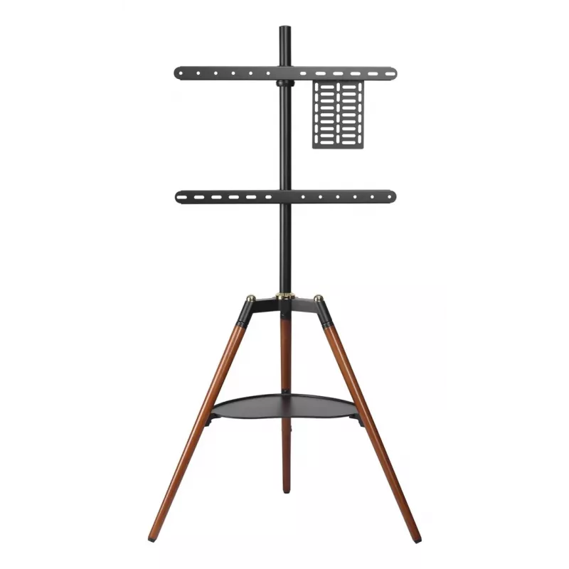 Techly ICA-TR58 Βάση/βάση στήριξης TV 165,1 cm (65 ίντσες) μαύρο, ξύλο