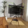 Techly ICA-TR58 Βάση/βάση στήριξης TV 165,1 cm (65 ίντσες) μαύρο, ξύλο