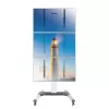 Techly Βάση δαπέδου για 3 οθόνες LCD/LED 32-55 ίντσες για βιντεοτοίχο