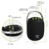 Techly ICASBL321BK Φορητό ηχείο/ηχείο πάρτι Μονοφωνικό φορητό ηχείο μαύρο 5 W