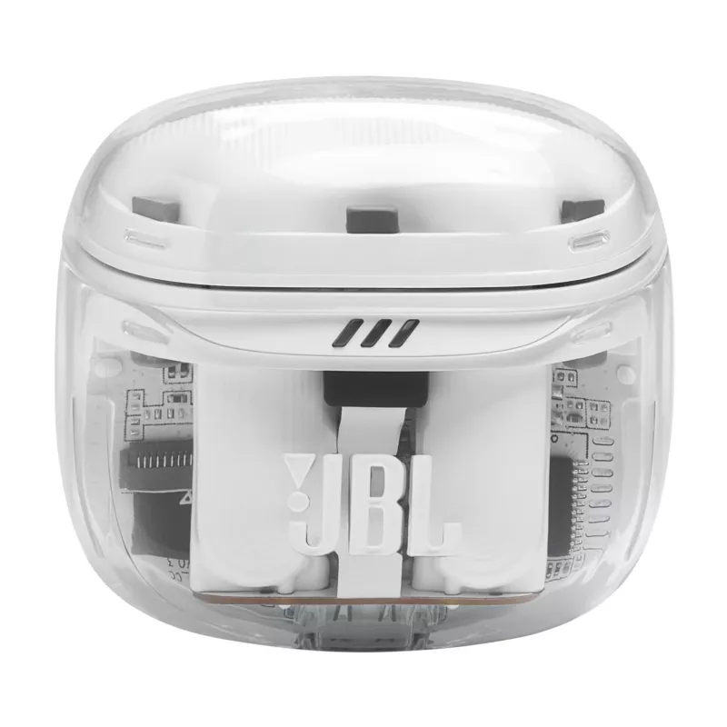 Headset JBL Tune Flex 2 Ghost Edition — True Wireless (TWS) In-Ear, Bluetooth, 20–20000 Hz, λευκό