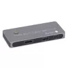 Techly IDATA KVM-DPC8K Διακόπτης KVM γκρι
