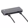 Techly IDATA KVM-DPC8K Διακόπτης KVM γκρι