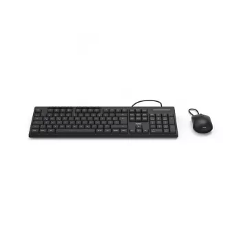 Hama CKM-200 πληκτρολόγιο ποντίκι περιλαμβάνεται Home/Office USB QWERTZ γερμανικό μαύρο