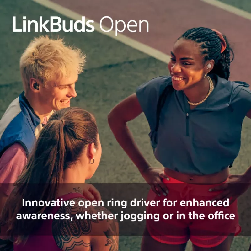 Sony LinkBuds Open WFL910V Ακουστικά/Headset Ασύρματα In-Ear Κλήσεις/Μουσική Bluetooth Μωβ
