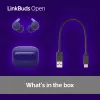 Sony LinkBuds Open WFL910V Ακουστικά/Headset Ασύρματα In-Ear Κλήσεις/Μουσική Bluetooth Μωβ