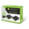 Techly IDATA SPDIF-9 Μετατροπέας ήχου Μαύρο