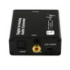 Techly IDATA SPDIF-9 Μετατροπέας ήχου Μαύρο