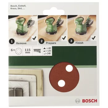 Φύλλο λείανσης Bosch 2609256A24 5 τεμ. Ελβετία