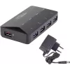 Hub διασύνδεσης Renkforce RF-3806031 USB 3.2 Gen 1 Type-B Μαύρο