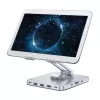 Techly Βάση tablet με hub USB-C 8 σε 1 και docking station