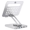 Techly Βάση tablet με hub USB-C 8 σε 1 και docking station