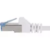 Renkforce 1383279 καλώδιο δικτύου RJ45 Cat6a U/FTP, 0,5 m, πολύ εύκαμπτο, ανθεκτικό στη φλόγα, γκρι
