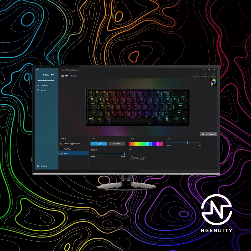 HyperX Alloy Origins 60 – Μηχανικό πληκτρολόγιο gaming – HX Red