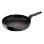 Tefal Hard Titanium Pro G28990 σετ τηγανιών, 2 τεμ., επίστρωση τιτανίου, αλουμίνιο, επαγωγή, 175°C, μαύρο