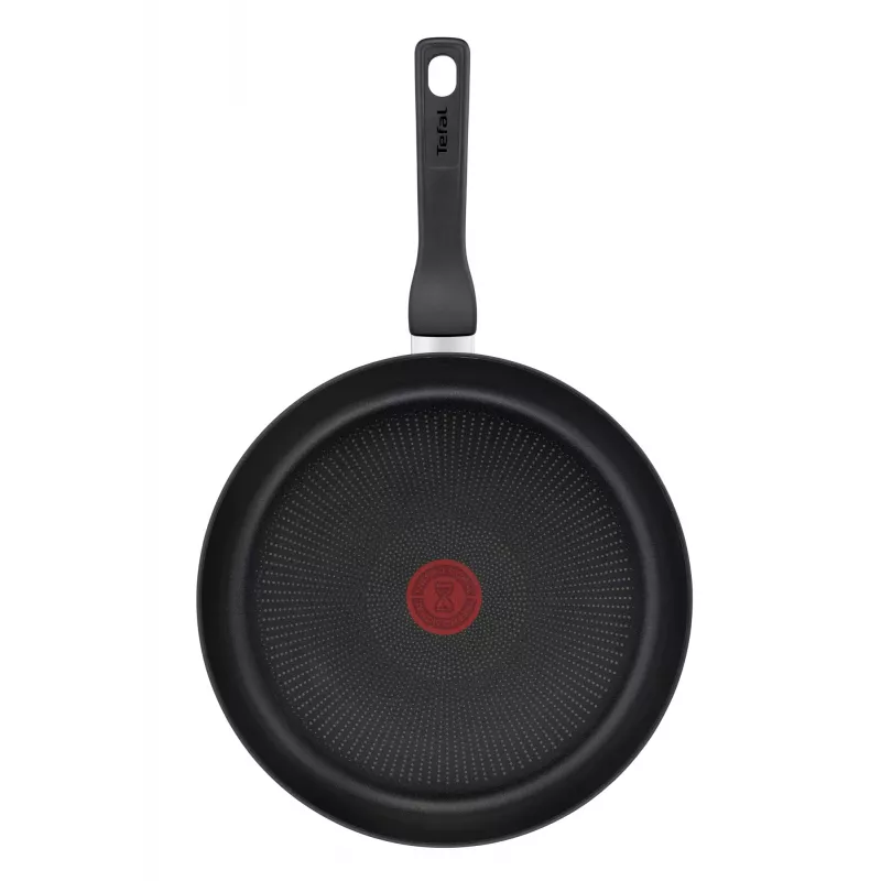 Tefal Hard Titanium Pro G28990 σετ τηγανιών, 2 τεμ., επίστρωση τιτανίου, αλουμίνιο, επαγωγή, 175°C, μαύρο
