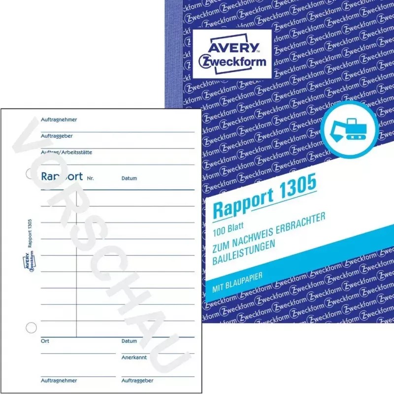 Έντυπο/βιβλίο λογιστικής A6 Avery 1305
