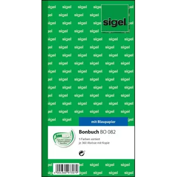 Μη κολλητική ετικέτα Sigel BO082 πολύχρωμη ορθογώνια