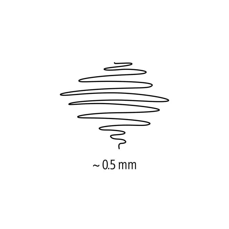 Staedtler Pigment Liner 308 Fineliner, 0,5 mm, Συσκευασία 6 τεμ.
