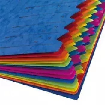 Herlitz 5001128 Οργανωτής A4, 12 θήκες, μπλε, 2 λαστιχάκια