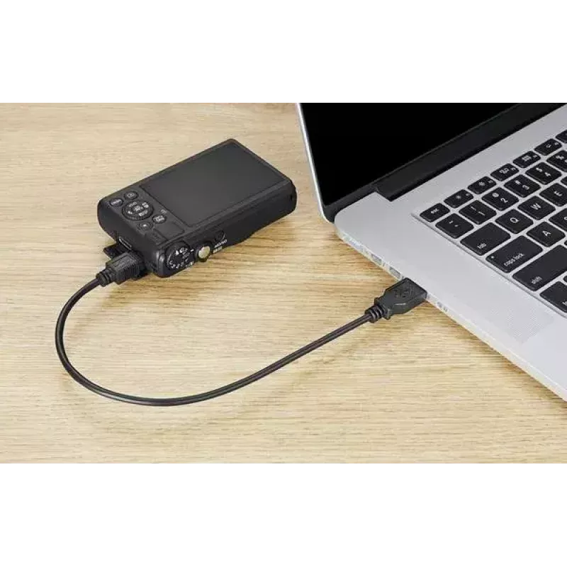 καλώδιο USB Renkforce RF-4455807 0,3 m USB A σε Mini-USB B μαύρο