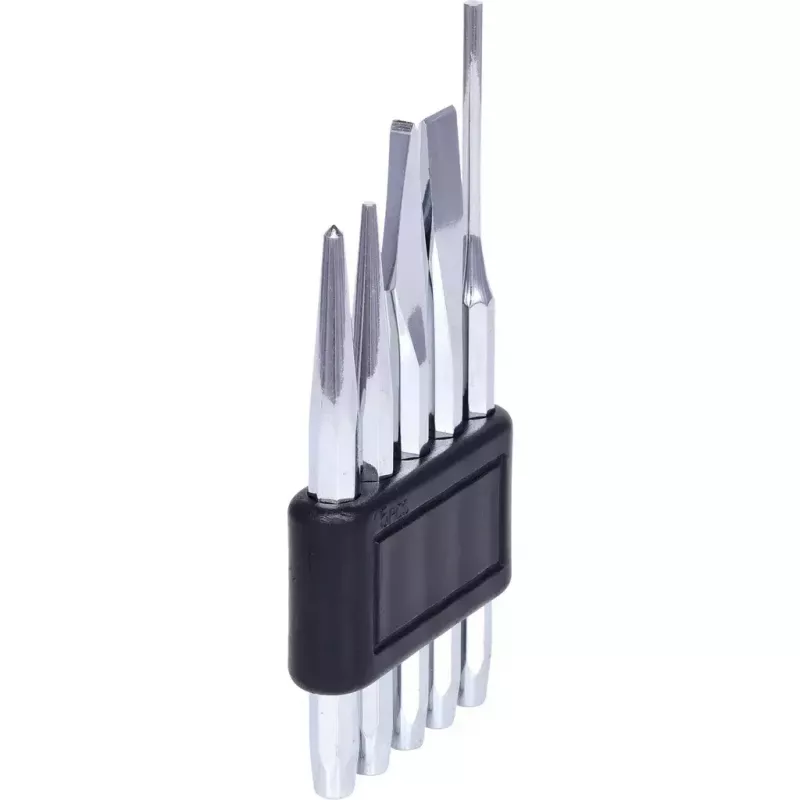 KS Tools 156.0160 Σετ διατρητών, σμίλης και κέντρων, 5 τεμ.