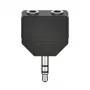 Διαχωριστής ήχου Hama 00305036 μαύρο 3,5 mm σε 2 x 3,5 mm