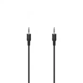 Hama 00305025 καλώδιο ήχου 0,5 m 3,5 mm μαύρο