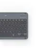 Hama Travel 500 θήκη με πληκτρολόγιο Bluetooth για tablet 7–11 ιντσών, QWERTZ (DE), μαύρη