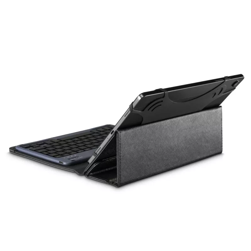Hama Travel 500 θήκη με πληκτρολόγιο Bluetooth για tablet 7–11 ιντσών, QWERTZ (DE), μαύρη