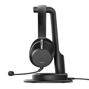 Hama BT-900 Headset Ενσύρματα & Ασύρματα Head-band Γραφείο/Callcenter USB Type-C Bluetooth Σταθμός φόρτισης μαύρο