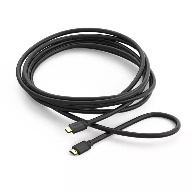 Hama 00202030 Καλώδιο HDMI 5 m HDMI Type-A (Standard) μαύρο