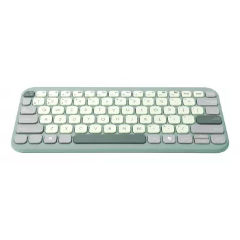 ASUS Marshmallow KW100 90XB0880-BKB200 πληκτρολόγιο, γερμανική διάταξη QWERTZ, μηχανισμός ψαλιδιού, πλήκτρο Copilot, πράσινο