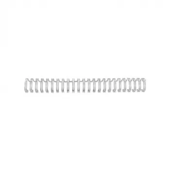 GBC WireBind Spines 3:1 A5 6mm 24L, Silver, 3 sheets, 100 τεμ.