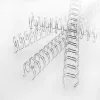 GBC WireBind Spines 3:1 A5 6mm 24L, Silver, 3 sheets, 100 τεμ.