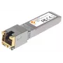 Intellinet Μονάδα πομποδέκτη, 10 Gigabit χαλκός SFP+, θύρα 10GBase-T (RJ45), 30 m, ταχύτητα μεταφοράς δεδομένων έως 10 Gbit/s με καλωδίωση Cat6a, Ethernet, Fiber/οπτική ίνα, συμβατό με MSA, ισοδύναμο με Cisco MA-SFP-10G-T, τρία χρόνια εγγύηση