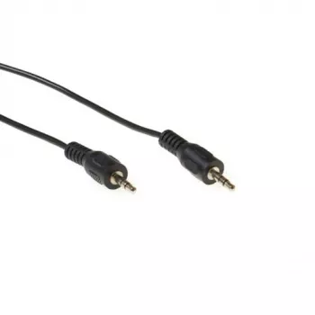 ACT 2,50 μέτρα καλώδιο σύνδεσης ήχου 1x βύσμα jack 3,5 mm - 1x βύσμα stereo jack 3,5 mm
