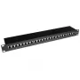 ACT Patchpanel CAT5E θωρακισμένο 24 θυρών με κάλυμμα