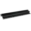 ACT Patchpanel CAT5E θωρακισμένο 24 θυρών με κάλυμμα