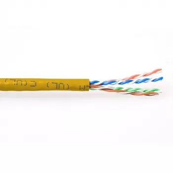 Καλώδιο patch ACT CAT6A U/UTP PVC 305 m κίτρινο