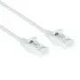 ACT λευκό 3 μέτρα LSZH U/UTP CAT6 Datacenter Slimline καλώδιο patch με βύσματα RJ45