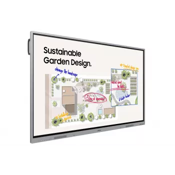 Samsung WE65FX διαδραστικός πίνακας 165,1 cm (65 ίντσες) 3840 x 2160 pixel οθόνη αφής γκρι HDMI