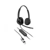 Ενσύρματο στερεοφωνικό headset HP Poly Mission 425 USB — Bulk, βάρος 132 g