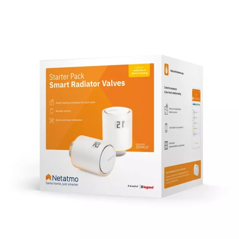 Netatmo NVP01-DE Θερμοστατική βαλβίδα καλοριφέρ Κατάλληλη για εσωτερικό χώρο